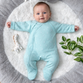 Sleepsuit Outseam - Mint