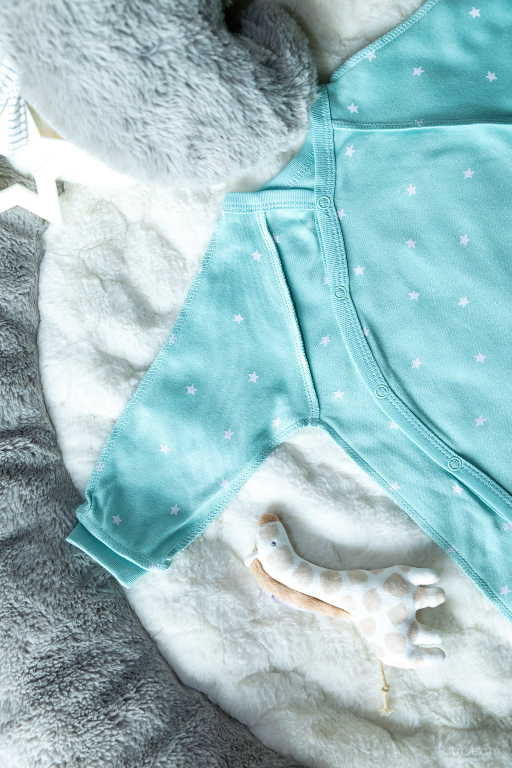 Outseam Sleepsuit Outseam Mint — detail view 2